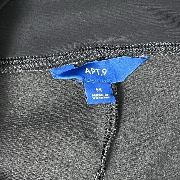 Apt. 9 Gray Leggings with Tummy Control Heathered Texture - Picture 6 of 14